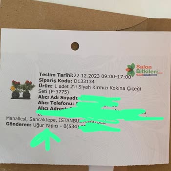 Salonbitkileri.com Gönderici Kısmı Boş Bırakmama Rağmen Alıcıya İsim Gösteriyorlar!