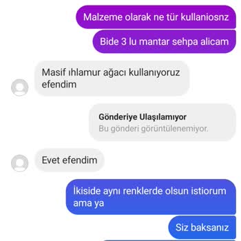 Ay Ahşap Ev Dekorasyon (Yildirim.sehpa) Ürünüm Gelmedi, Mağduriyet Yaşıyorum!
