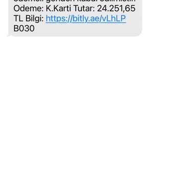 Tarafıma Ait Olmayan İhh Konya'dan Gelen Kargo Mesajı