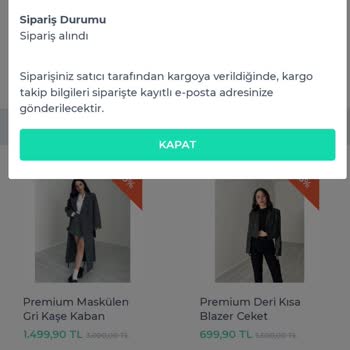 Büşra Doğramacı Boutique B**** D******** Firma İlgisizliği