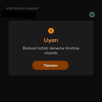 Tosla Kart Barkod Girişi Hatası Ne Zaman Biter