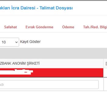 Denizbank Kapatılmayan İcra Dosyası