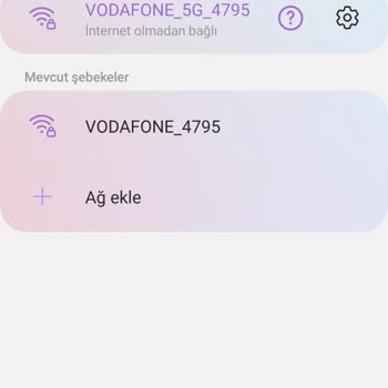 Vodafone Net Devamlı Olarak İnternete Bağlantı Sorunu Yaşıyorum
