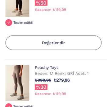 Penti'den Aldığım Siparişi Eksik Gönderdiler