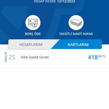 Denizbank Yıllık Kart Aidatından Kesilen Ücretin İptal Edilmesini İstiyorum