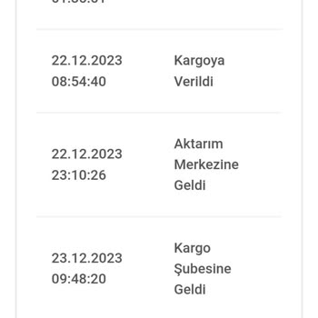 A101 Ve Bir Günde Kargo Firmasının Tutarsızlığı