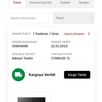 Media Markt Siparişim Gelmedi Ve Bilgim Dışında Kargocu Tarafından İptal Olmuş