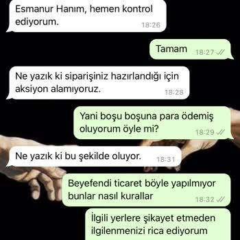 Coffy Alınamayan Kahvelerin İadesi Yapılmıyor