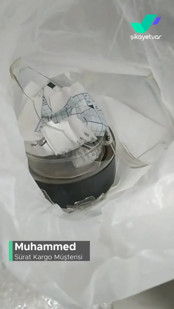 Sürat Kargo Cam Paramparça Geldi videonun kapak resmi