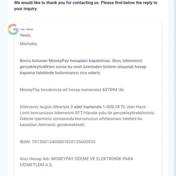 MoneyPay Hesabım Ele Geçirildi, Destek Bekliyorum!