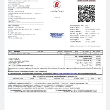 Pilsan Elektronik San. T. C. Ltd. Sti Haksız Kazanç