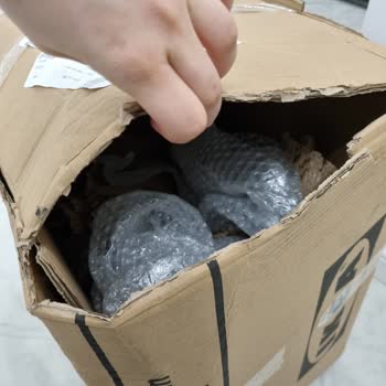 Müşterisinin Sipariş Kutusunu Mahveden Aras Kargo