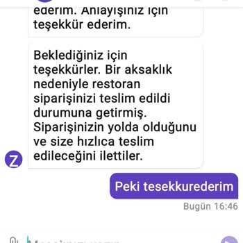 KFC Siparişim Teslim Edilmedi!