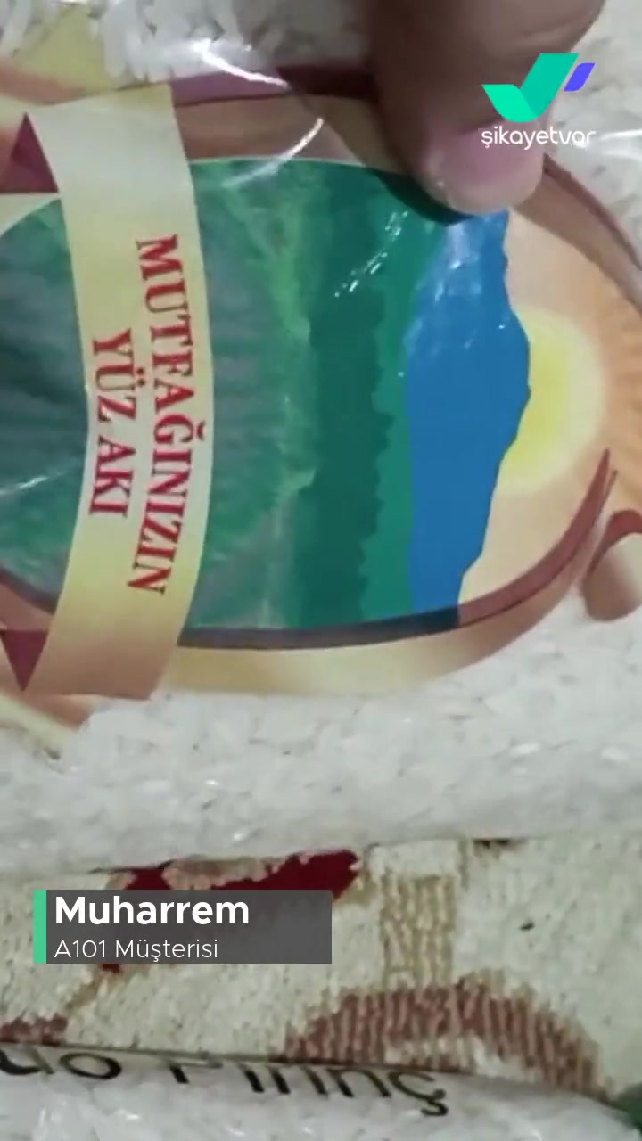 A101 Ovadan Baldo Pirinçlerden Çıkan Böcekler! videonun kapak resmi