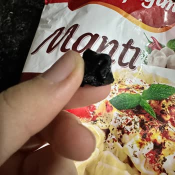BİM Mutfağım Mantı Ürünü İçinde Farklı Bir Şey Çıktı