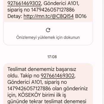 MNG Kargo'nun İadenin Yapılmasına Güçlük Çıkartması