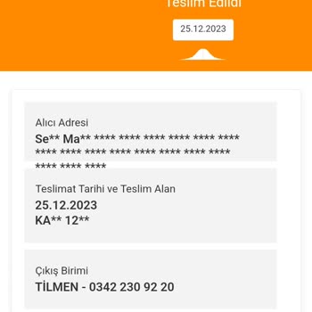 MNG Kargo Siparişimi Elime Geçmeden Teslim Edildi Diyor