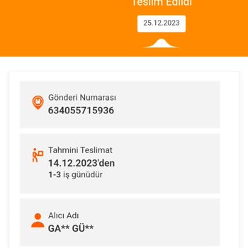 MNG Kargo Siparişimi Elime Geçmeden Teslim Edildi Diyor