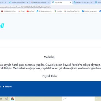 Paycell Şifre Alamıyorum