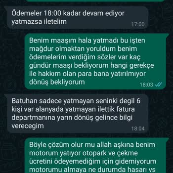 Fiyuu Yaşadığım Mağduriyet Hk.