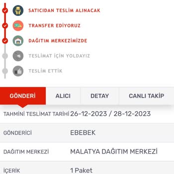 Kargomsende Vurdum Duymazlık Kafasına Göre Teslimat Tarihi İle Oynama