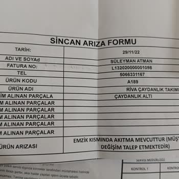 Korkmaz Mutfak Eşyaları Korkmaz Marka Demlik Sorunu