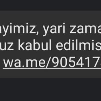 Ucerc.com Yarı Zamanlı/ Tam Zamanlı İse Seçildiniz Mesajı