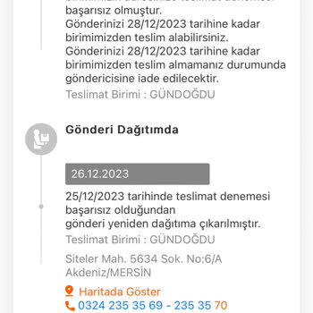 MNG Kargo. Ürünü Getirmiyor