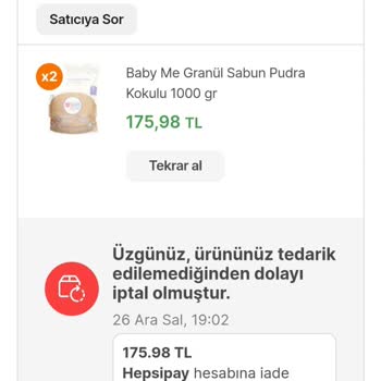Hepsiburada Üzerinden Ebebek Sahte Satış Aldatmacası