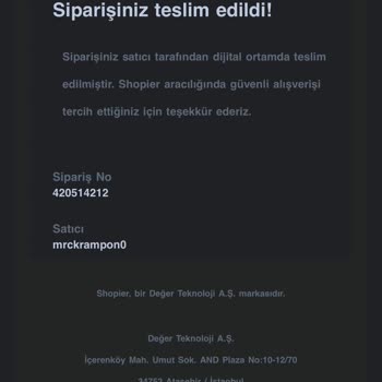 MRC Krampon Teslim Edildi Diyor Ama Ürün Ortada Yok