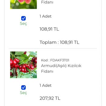 Fidan Dükkanı Ürünün Teslim Edilmemesi Ve Ödememenin Geri Yapılmaması