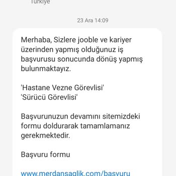 Jooble İş Şikayet Belge Niyetinde