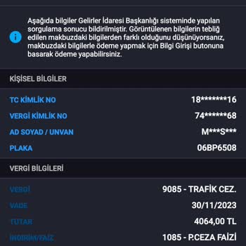 İş Bankası Kredi Kartı İle Trafik Cezası Ödenmiyor. Denemeyin