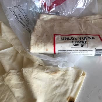 BİM'den Aldığım Yufka