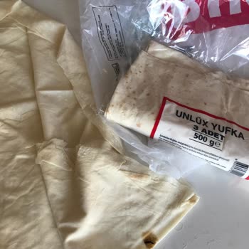 BİM'den Aldığım Yufka