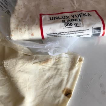 BİM'den Aldığım Yufka