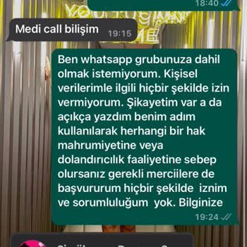 Medicall Contact Bir Hak İhlali Yapıldığını Düşünüyorum