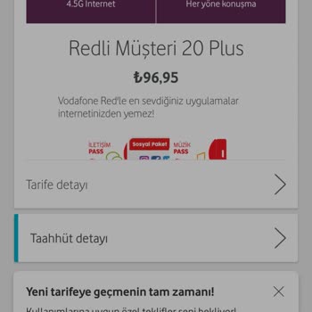 Vodafone Haksız Yere Kazanç