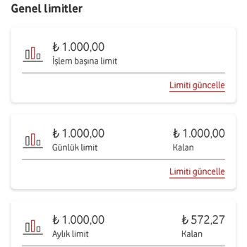 Vodafone Pay Mobil Ödeme Limitim Olduğu Halde İşlem Yapamama Sorunu