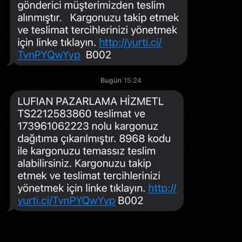 Lufian Yanlış Ürün Gönderildi