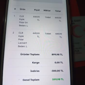 Moda Ekm Alınan Ürünü Göndermiyor