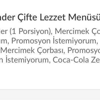 HD İskender Restaurant Her Siparişte Eksik Ürün Hayal Kırıklığı