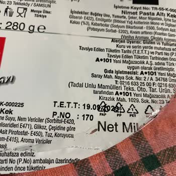 A101 Tüketim Tarihi Geçmiş Ürün Hayal Kırıklığı