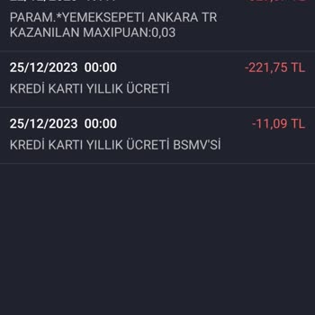 İş Bankası Sürekli Gelen Kart Aidatı