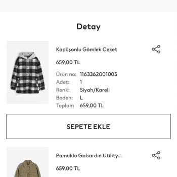 H&M Para İademi Yapmadı