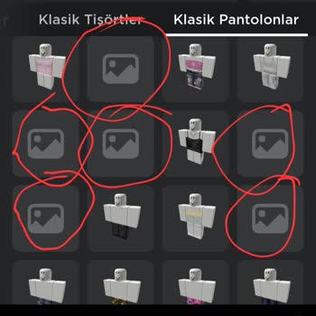 ROBLOX Silinmiş Giysilerin Robuxu Bana Gelmiyor