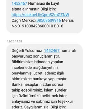 BURULAŞ Paramı 1 Aydır İade Etmiyor