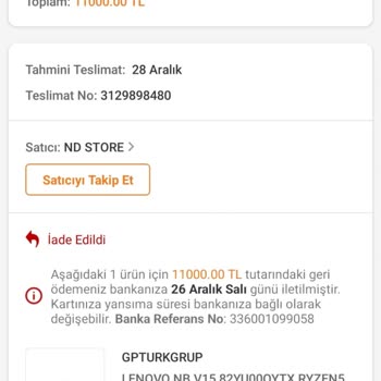 Trendyol'dan Ürün Aldım 5 Gün Sonra Direk İade Yapıp Fiyat Arttırdı