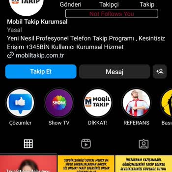 Instagram Kurumsaltakip - Mobiltakip.com.tr Paramı Aldı Hizmet Vermedi