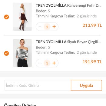 Trendyol Uygulanmayan Yanıltıcı Kampanya!